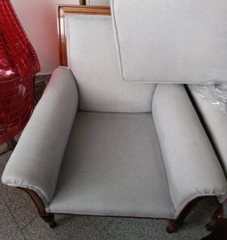 PAREJA SILLONES GRIS76X79X90 ALTO